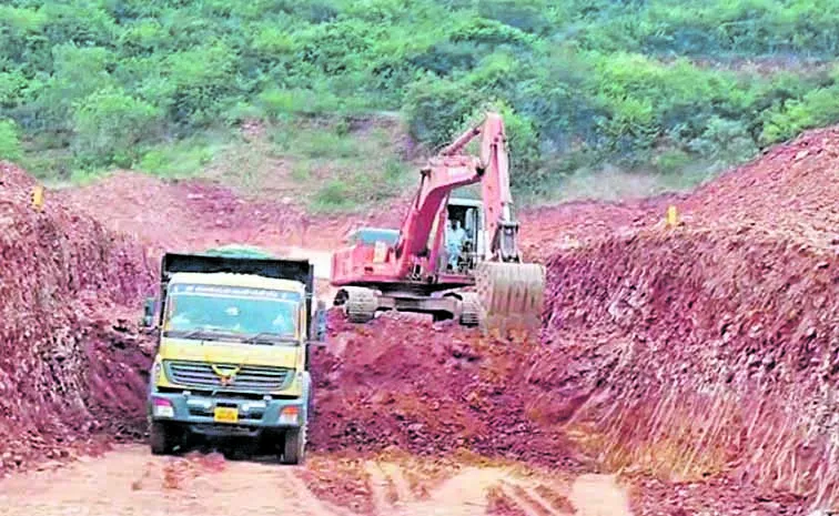 Illegal mining resumes with heavy machinery 