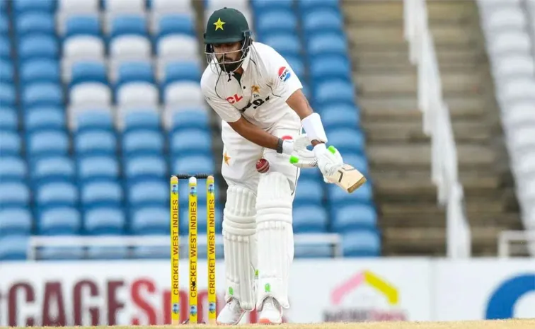 Babar Azam joins elite bowlers list as Test century drought extends