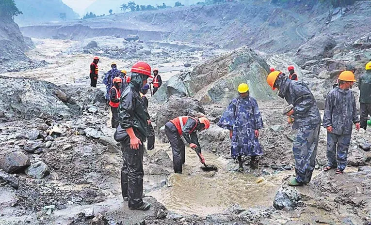 Nepal Flash Floods Over 570 Hydropower Workers Trapped Search Ops Underway