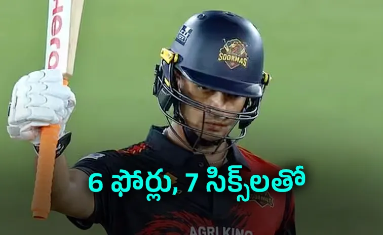 Abhishek Sharma sets Sher-e-Punjab T20 league on fire with blistering knock in Amritsar Soormas
