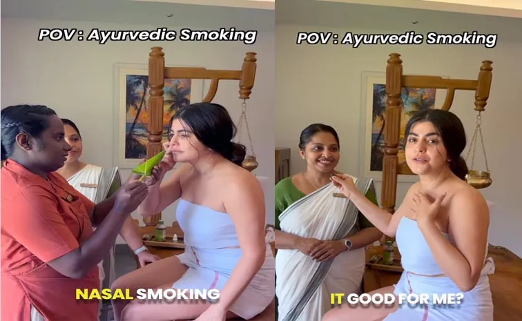 Health Tips: Shenaz Treasury Tries Ancient Wellness Practice