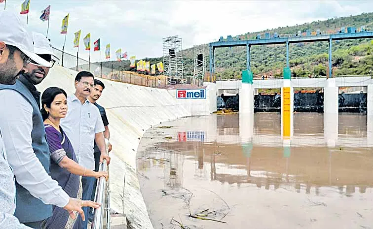 వెలిగొండ ప్రాజెక్టుకు ట్రయల్‌ రన్‌ నిర్వహణ 