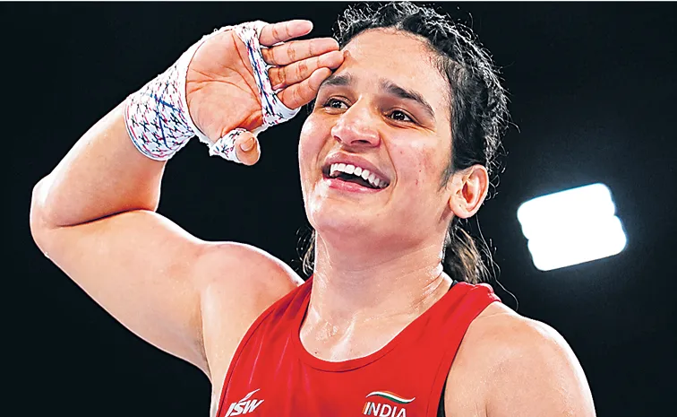 Rajasthan Arundhati Chaudhary wins gold in boxing category