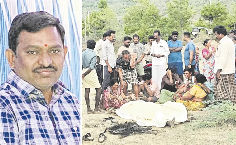 School teacher who was set on fire succumbs to burns: Andhra pradesh