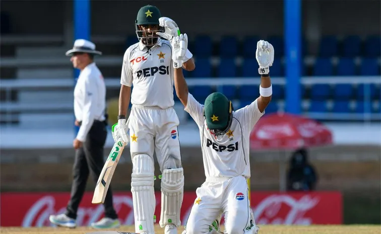 Shafique, Babar put Pakistan on top against West Indies