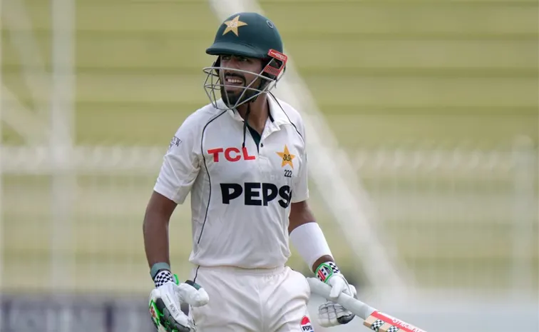 Babar Azam Fumes In Anger After Terrible Mix Up Costs Him Test Century