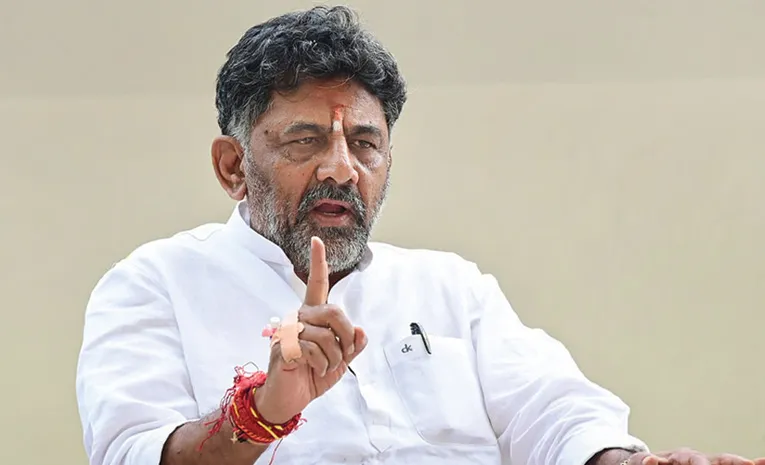 cm dk shivakumar discusses portfolios for new ministers