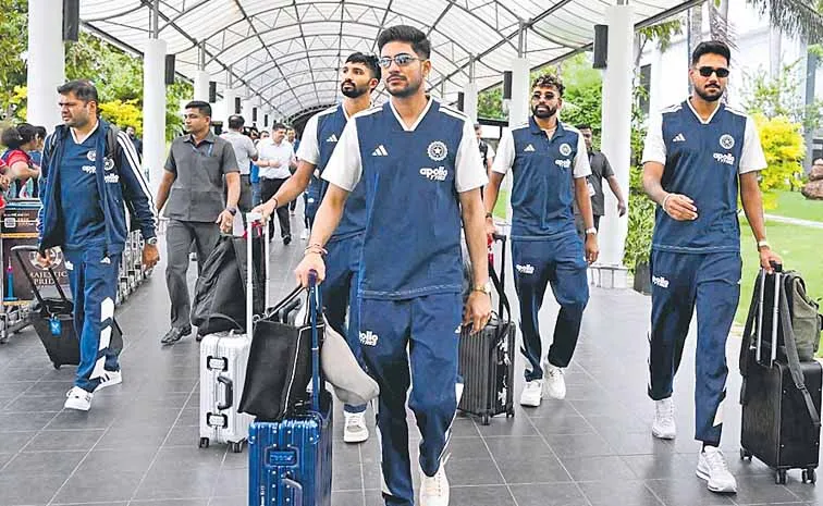 Indian team arrives in Sri Lanka