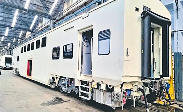 Passenger cum cargo double decker trains planned