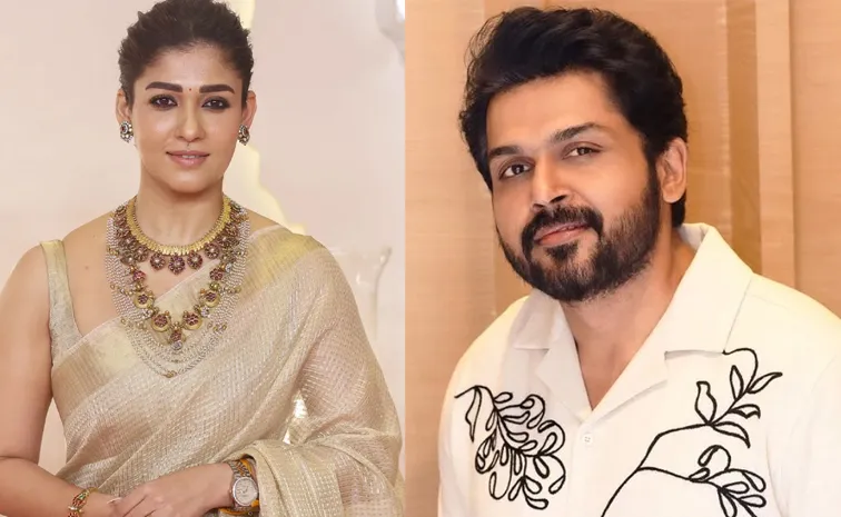 Nayanthara Play Key Role In Karthi, Mohan Raja New Film