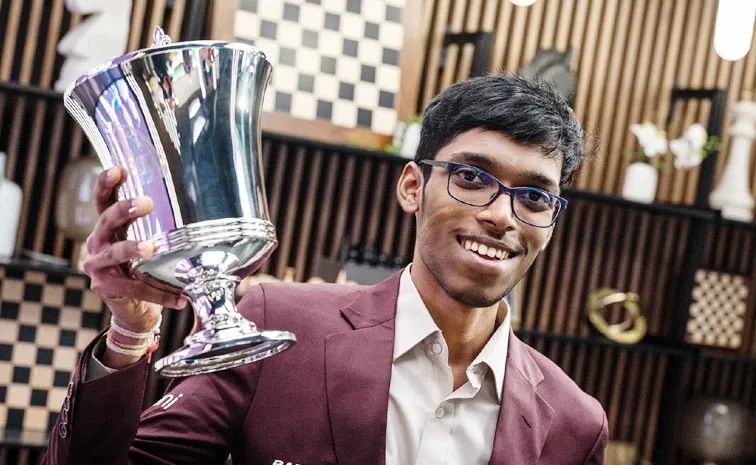 Indian GM Praggnanandhaa wins maiden Saint Louis Rapid Blitz title