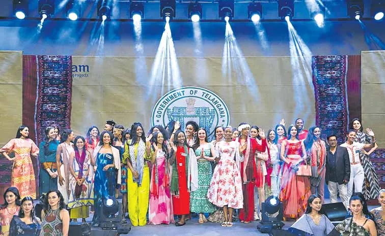 Pochampally Maggam competing with international brands