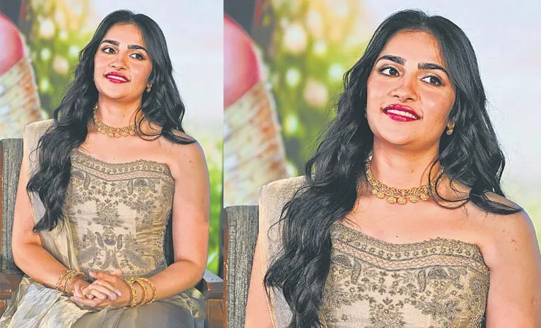 Kantara Actress Rukmini Vasanth In Hyderabad