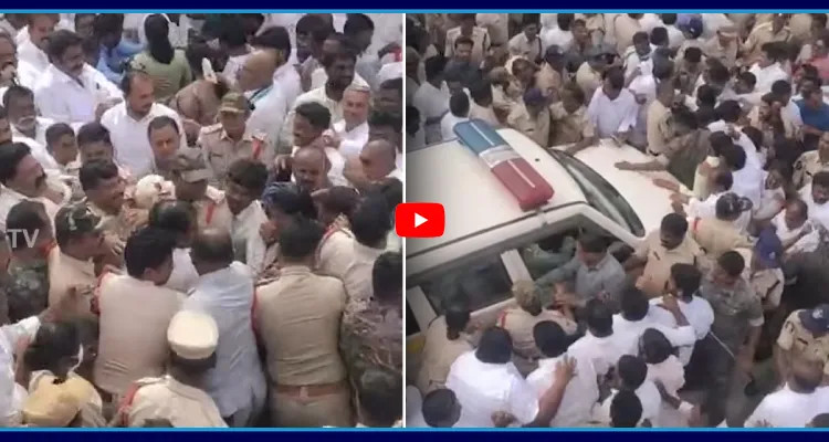YSR జిల్లా జమ్మలమడుగులో ఉద్రిక్తత.. MLC రామసుబ్బారెడ్డి అరెస్ట్ 