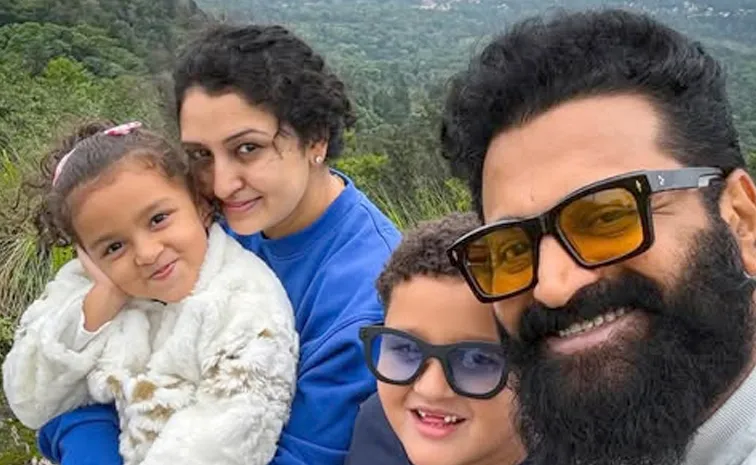Rishab Shettys Latest Family Vacation Pictures