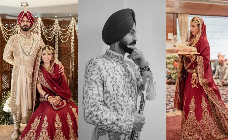 KKR Star Indian Cricketer ties knot with popular TV actress Pics Viral