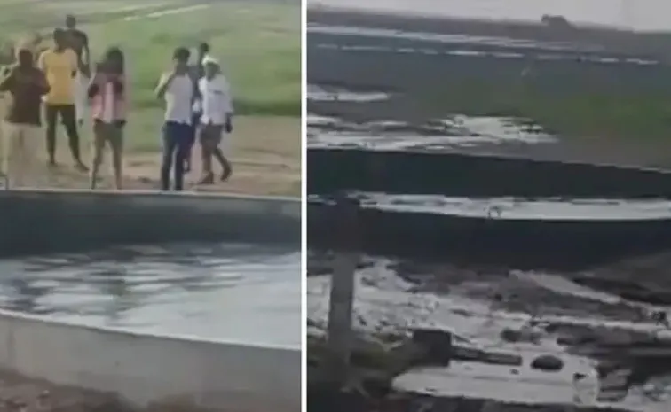 బావిలో ఎగసిపడుతున్న అలలు.. వణికిపోతున్న జనం!