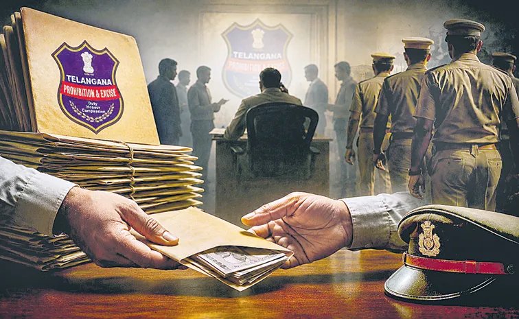 Massive scams for transfers from DCs to CIs in Excise in Telangana