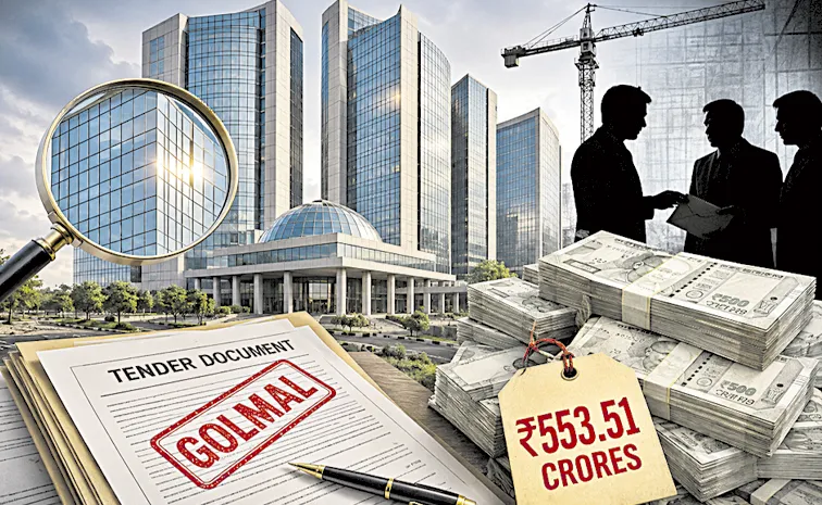 Rs 2455 Crore Bill for Glass Facades on Five Buildings in Amaravati
