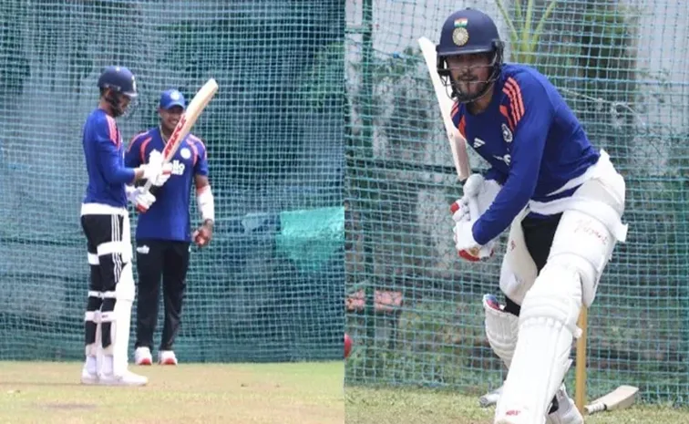 Shubman Gill returns to batting after injury scare before SL Tests