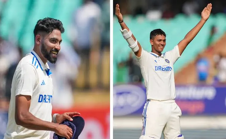 రాణించిన జైస్వాల్‌.. సిరాజ్‌ మెరుపులు.. టీమిండియా గెలుపు