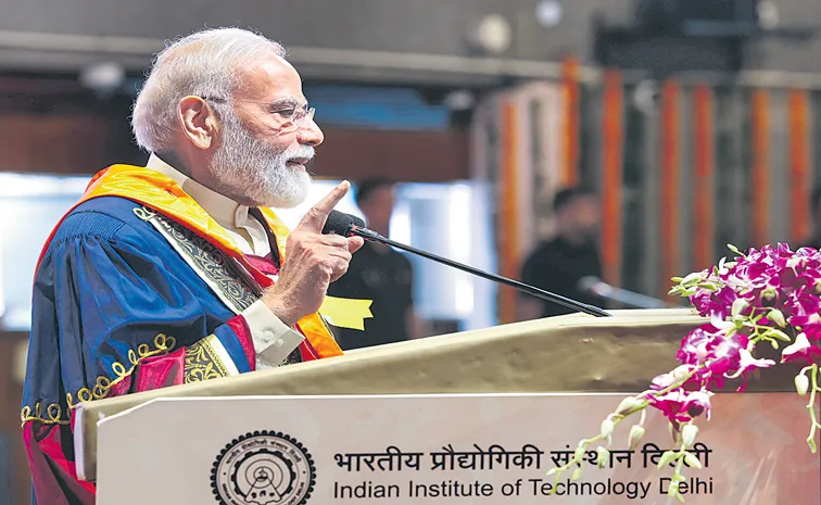 PM Narendra Modi message to Gen-Z at IIT Delhi Convocation ceremony