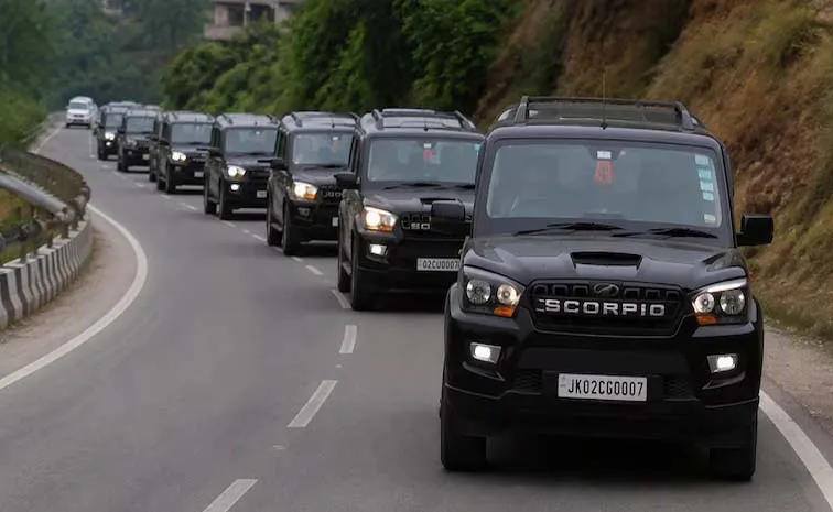 scorpio part of jk deputy chief ministers convoy runs over man