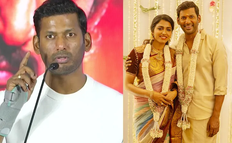 Vishal About Sai Dhanshika Support Making Magudam Movie