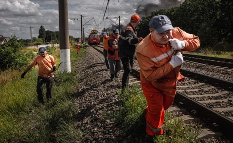 Russia targets Ukraine rail network as war enters deadly new phase