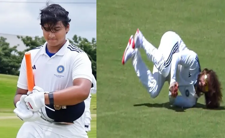 Vaibhav Suryavanshi 4, 6, 4, 4 Finally Loss Batlle To Yash Thakur Video
