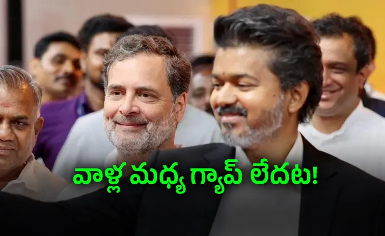 Vijay Backs Rahul Gandhi as PM Face Congress Denies Rift With TVK
