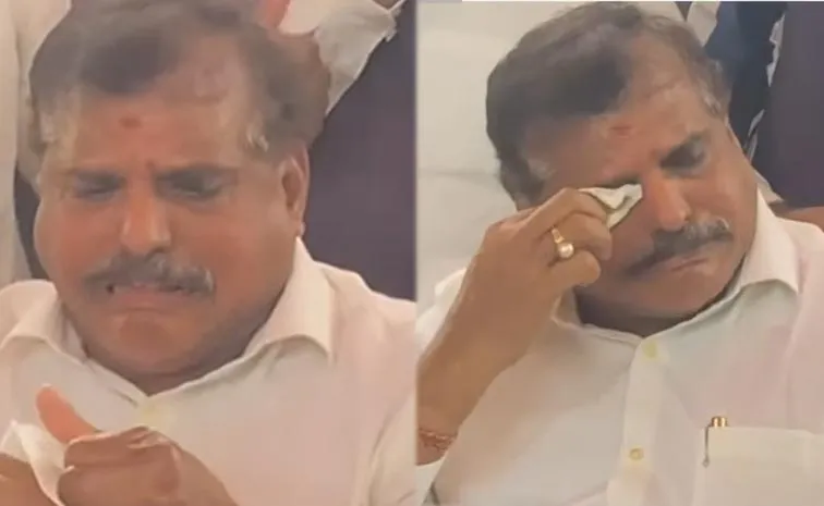 YSRCP Botsa Breaks Down Over Nephew Exit Betrayal