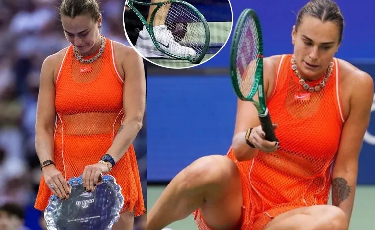 Aryna Sabalenka destroys racket in wild meltdown after losing US Open final1
