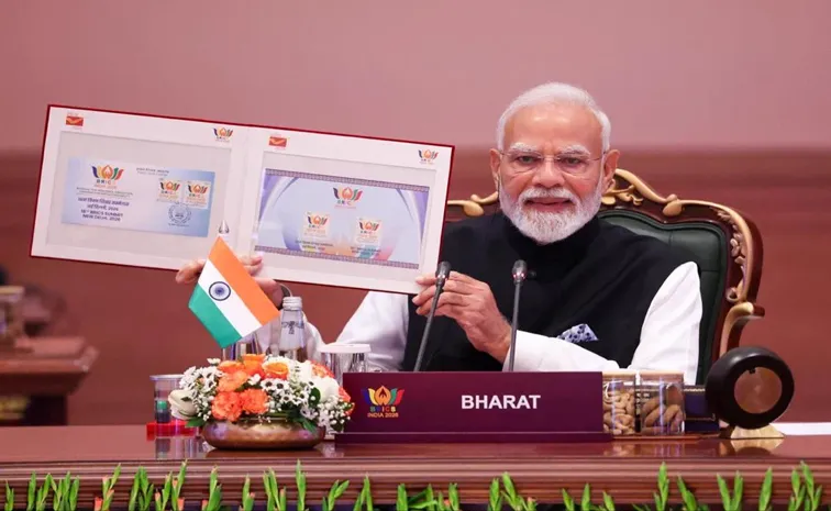 2 దశాబ్దాల బ్రిక్స్‌ స్మారక స్టాంప్‌ 