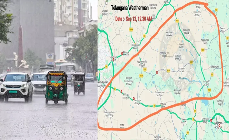 IMD Heavy Rain Alert To Telangana