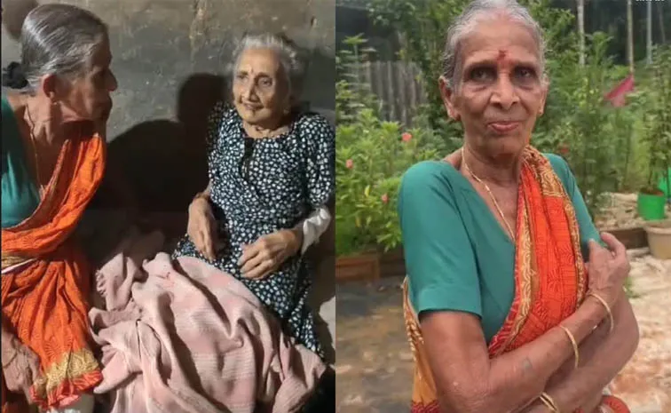  85 year old daughter reunites with 105 year old mother after 20 years Viral