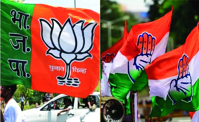 స్థానిక సంస్థల ఎన్నికల్లో బీజేపీ హవా.. కాంగ్రెస్‌కు బిగ్‌ షాక్‌  