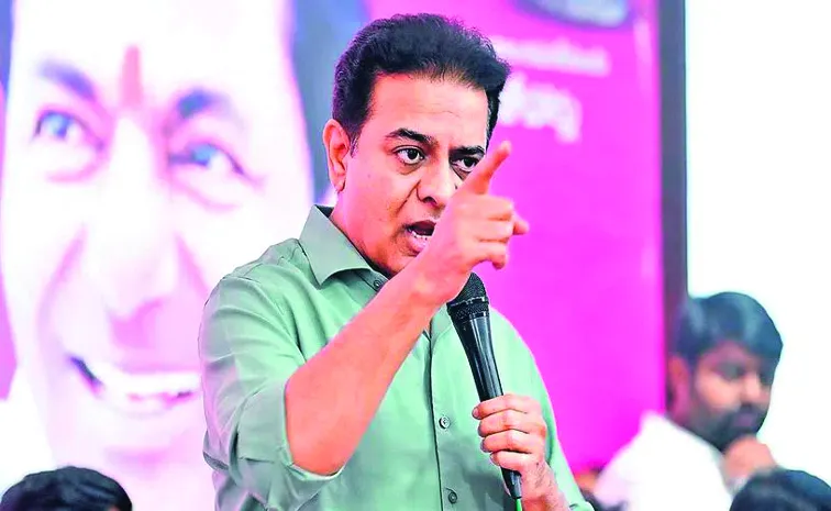 KTR Slams State Government Over Alleged Attack on Staff Inside Police Station