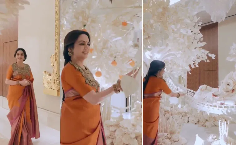 హస్తకళల సోయగంతో అంబానీ గణేష్ చతుర్థి వేడుకలు