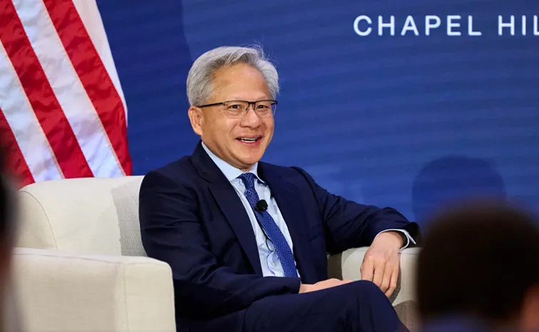Trump Calls Nvidia CEO Live on Stage Slams AI Takeover Claims as a Hoax
