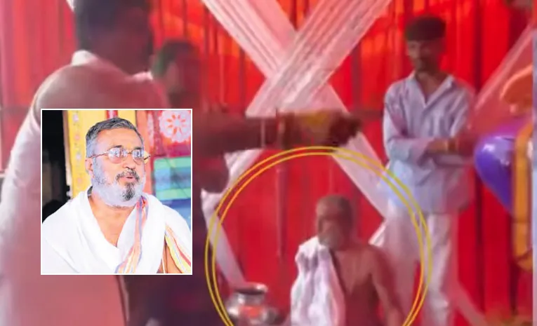 Priest Dies During Ganapati Puja