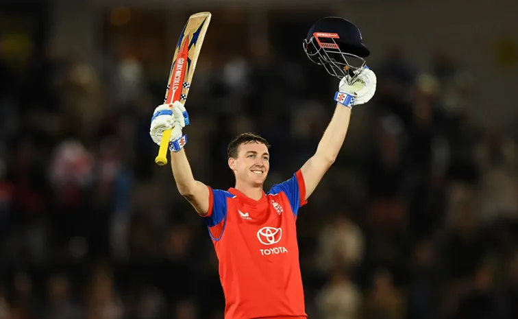 Harry Brook Century-ENG-Won-By-119 Runs Vs SL 1st T20I-Southampton