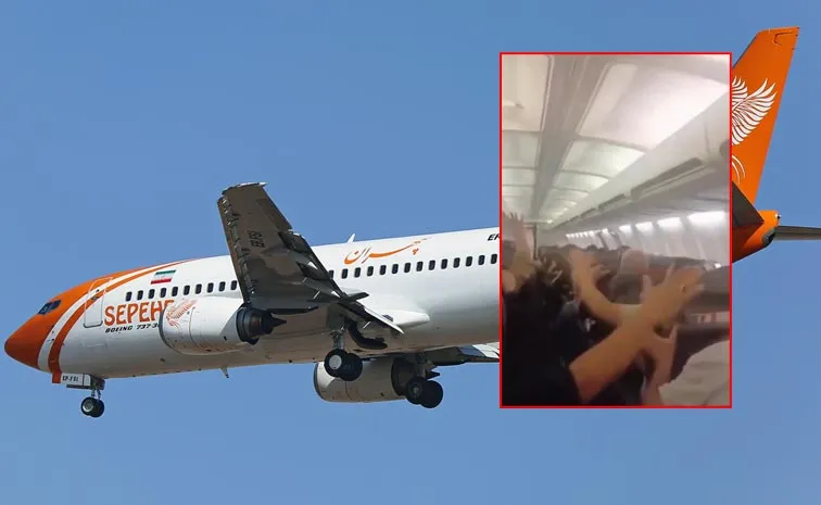Iran Plane Scare: Boeing 737 Shakes Violently as Cabin Ceiling Collapses5