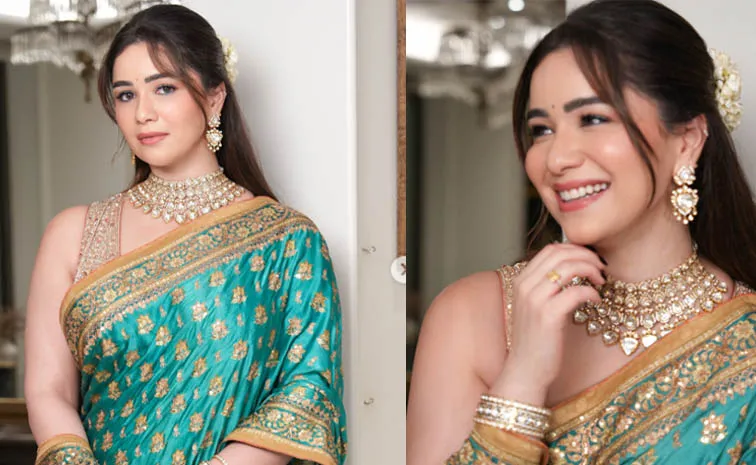  Sara Tendulkar chose a Ritu Kumar saree worth More Than Rs 2 lakh1