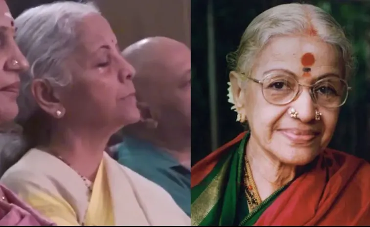 Why Nirmala Sitharaman Broke Down Remembering MS Subbulakshmi
