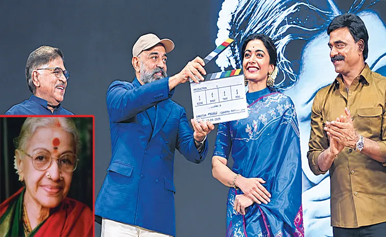 Rashmika Mandanna is all set to play MS Subbulakshmi Biopic Movie