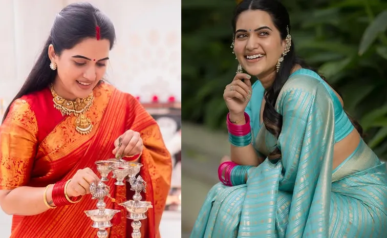 Anchor Sravanthi Stunning Traditional Look Goes Viral