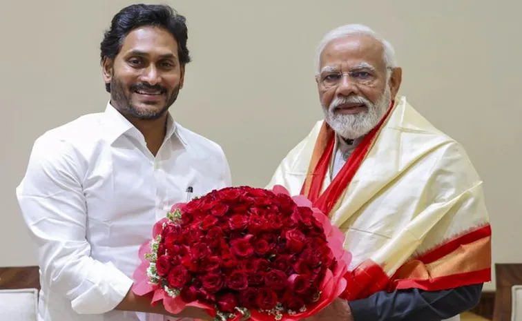 ప్రదాని మోదీకి వైఎస్ జగన్ పుట్టినరోజు శుభాకాంక్షలు
