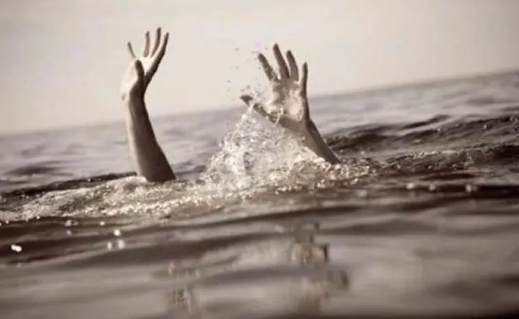 Telangana Brother Dies While Saving Sister In Stream