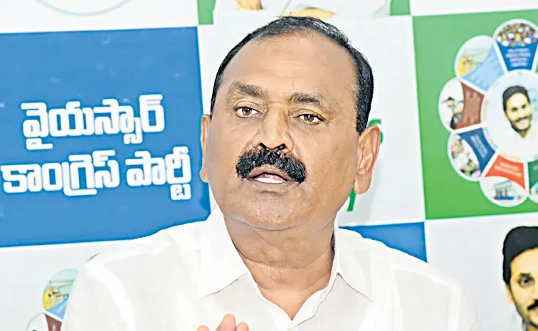 Bhumana Karunakar Reddy fires on Chandrababu